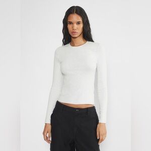 Aritzia HomeStretch Rib Crew Longsleeve